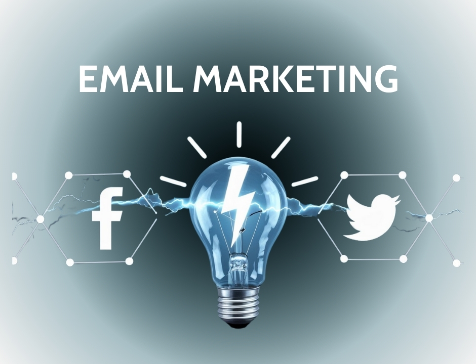 email with facebook